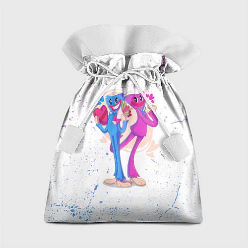 Подарочный мешок Влюбленные Хагги Вагги и Кисси Мисси / 3D-принт – фото 1