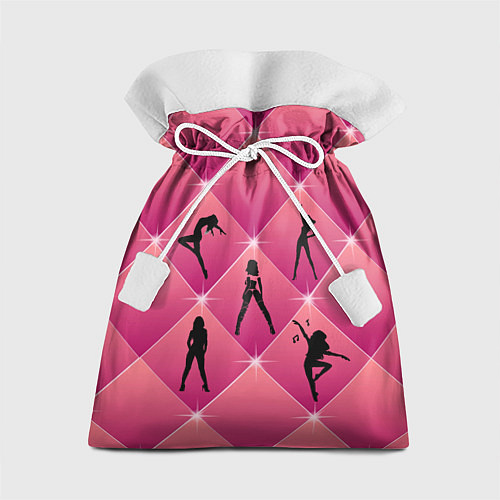 Подарочный мешок Веселый Танцующий Счастливый / 3D-принт – фото 1