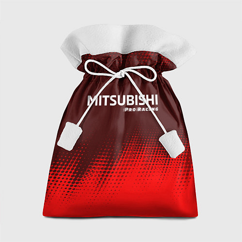 Подарочный мешок MITSUBISHI Pro Racing Абстракция / 3D-принт – фото 1