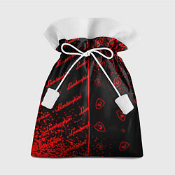 Мешок для подарков LAMBORGHINI Арт Паттерны, цвет: 3D-принт