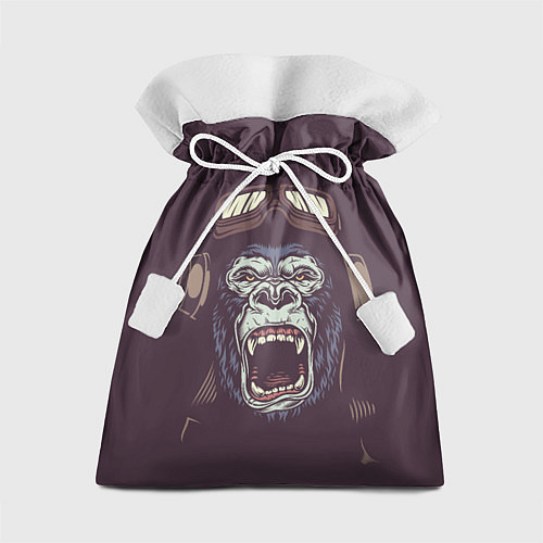 Подарочный мешок Орущая горилла / 3D-принт – фото 1