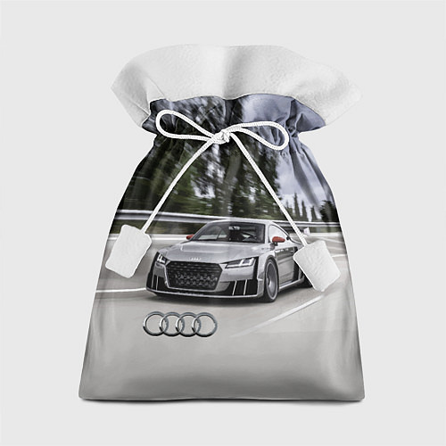 Подарочный мешок Ауди на скоростном шоссе Audi on the expressway / 3D-принт – фото 1