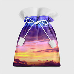 Мешок для подарков Небо на закате, цвет: 3D-принт