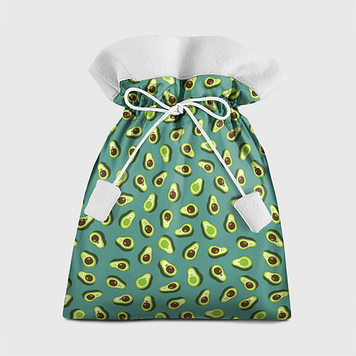 Подарочный мешок Веселый авокадо / 3D-принт – фото 1