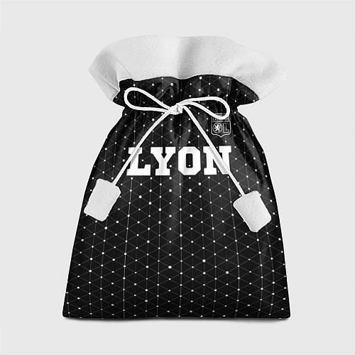 Подарочный мешок Lyon Sport на темном фоне / 3D-принт – фото 1