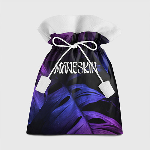 Подарочный мешок Maneskin Neon Monstera / 3D-принт – фото 1