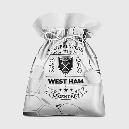 Подарочный мешок West Ham Football Club Number 1 Legendary / 3D-принт – фото 1