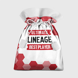 Мешок для подарков Lineage: красные таблички Best Player и Ultimate, цвет: 3D-принт
