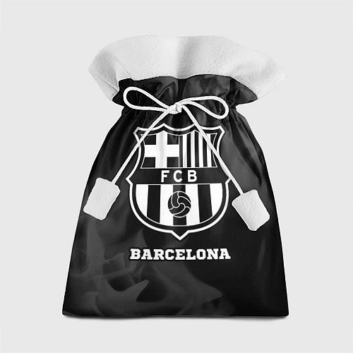 Подарочный мешок Barcelona Sport на темном фоне / 3D-принт – фото 1