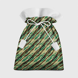 Мешок для подарков Абстрактный узор камуфляжной расцветки, цвет: 3D-принт