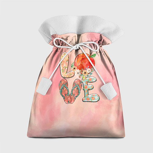 Подарочный мешок Love Summer Лето / 3D-принт – фото 1