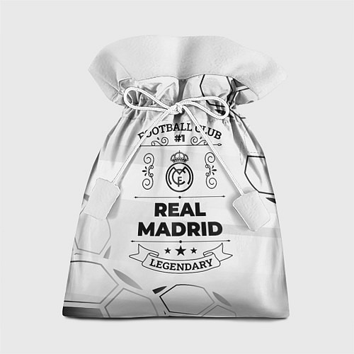 Подарочный мешок Real Madrid Football Club Number 1 Legendary / 3D-принт – фото 1