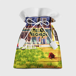 Мешок для подарков Hello Neighbor: Дом, цвет: 3D-принт