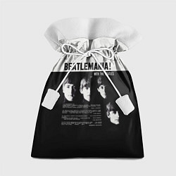 Мешок для подарков With The Beatles Битломания, цвет: 3D-принт