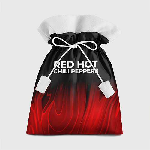Подарочный мешок Red Hot Chili Peppers red plasma / 3D-принт – фото 1