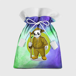 Мешок для подарков Мудрая Кунг фу панда, цвет: 3D-принт