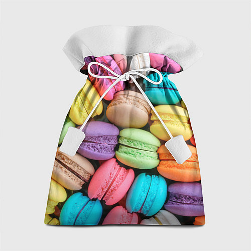 Подарочный мешок Цветные Макаруны / 3D-принт – фото 1