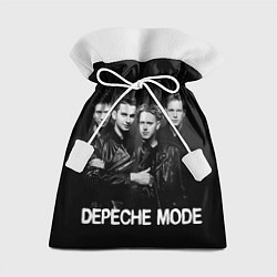 Мешок для подарков Depeche Mode - black & white portrait, цвет: 3D-принт