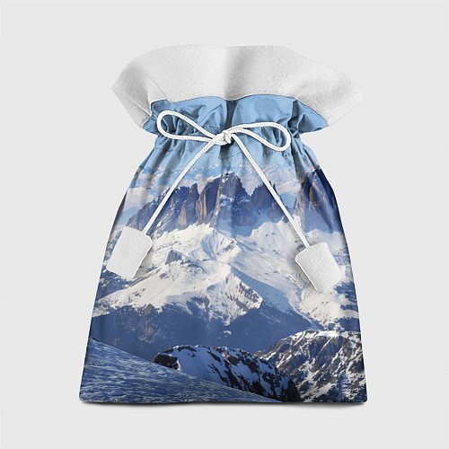 Подарочный мешок Гряда снежных вершин / 3D-принт – фото 1