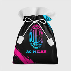 Мешок для подарков AC Milan - neon gradient, цвет: 3D-принт