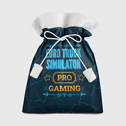 Мешок для подарков Игра Euro Truck Simulator: pro gaming, цвет: 3D-принт