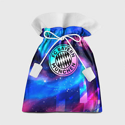 Мешок для подарков Bayern неоновый космос, цвет: 3D-принт