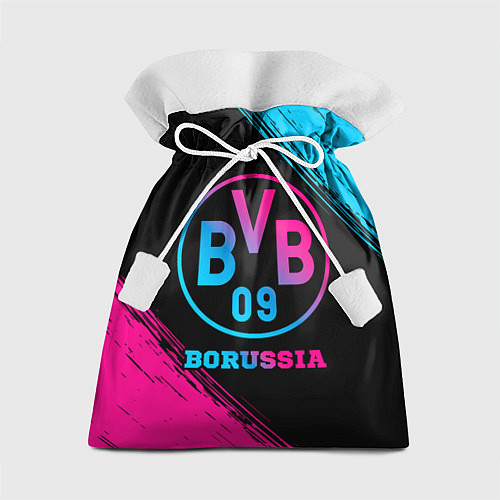 Подарочный мешок Borussia - neon gradient / 3D-принт – фото 1