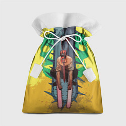 Мешок для подарков Человек-бензопила : Дэндзи, цвет: 3D-принт