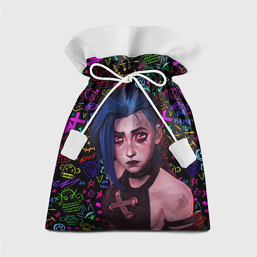 Подарочный мешок Jinx: Джинкс Паудер / 3D-принт – фото 1