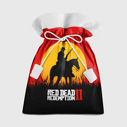 Мешок для подарков Red Dead Redemption 2 - закат, цвет: 3D-принт
