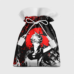 Мешок для подарков Тарталья - Мрачный геншин, цвет: 3D-принт