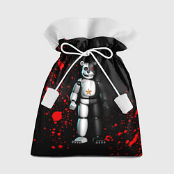 Мешок для подарков Monokuma and Five Nights at Freddys, цвет: 3D-принт
