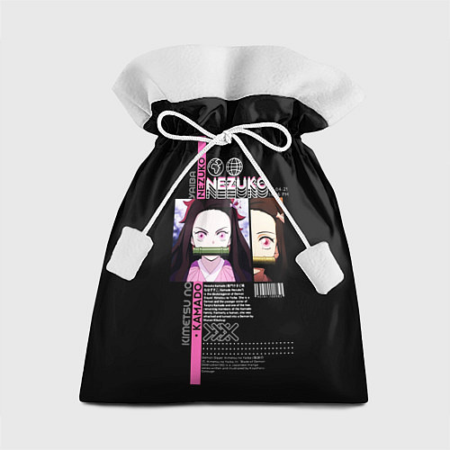 Подарочный мешок Незуко Камадо - Клинок, рассекающий демонов / 3D-принт – фото 1
