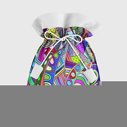 Мешок для подарков Детский красочный узор, цвет: 3D-принт