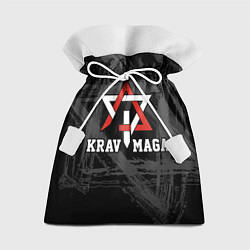 Мешок для подарков Krav-maga military combat system emblem, цвет: 3D-принт