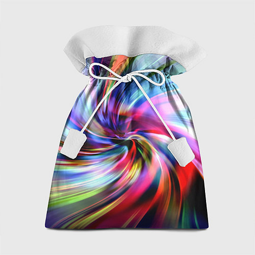 Подарочный мешок Радужная спираль / 3D-принт – фото 1