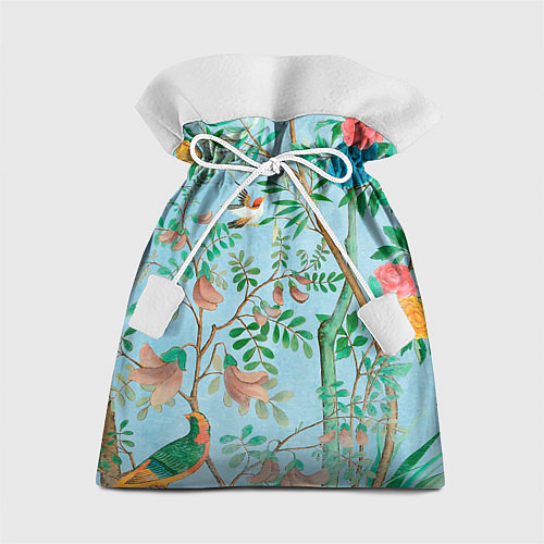 Подарочный мешок Райский сад в стиле gucci / 3D-принт – фото 1