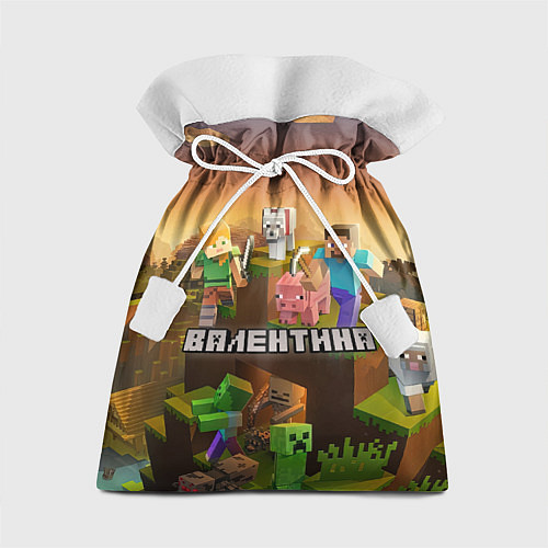 Подарочный мешок Валентина Minecraft / 3D-принт – фото 1