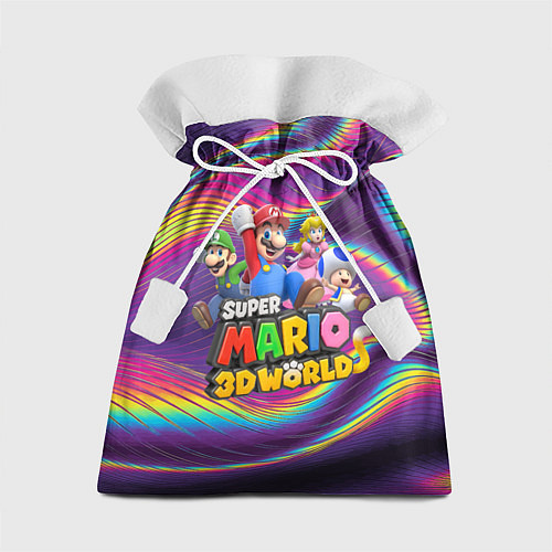 Подарочный мешок Герои Super Mario 3D World - Nintendo / 3D-принт – фото 1
