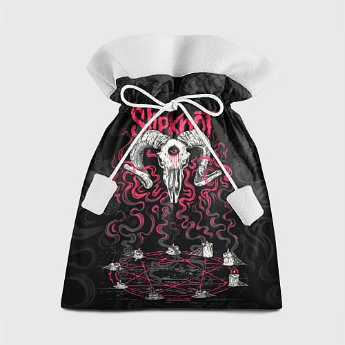 Подарочный мешок Slipknot - goat skull / 3D-принт – фото 1