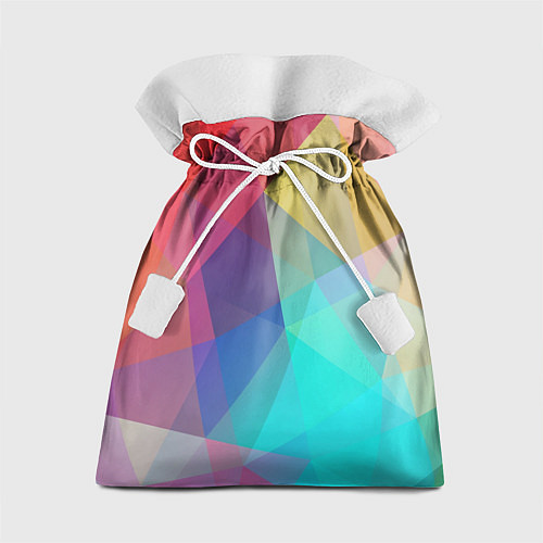 Подарочный мешок Нежный разноцветный фон / 3D-принт – фото 1