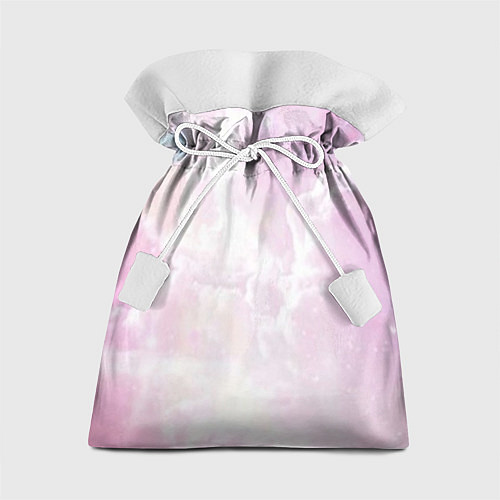 Подарочный мешок Розовые облака на голубом небе / 3D-принт – фото 1