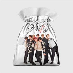 Мешок для подарков Stray Kids white background, цвет: 3D-принт