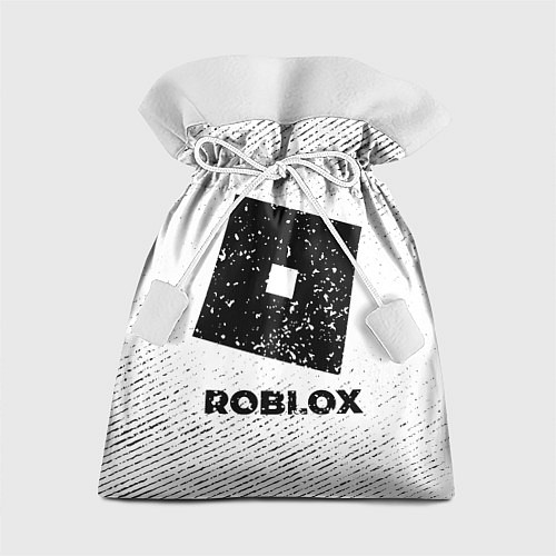 Подарочный мешок Roblox с потертостями на светлом фоне / 3D-принт – фото 1