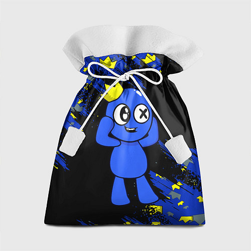 Подарочный мешок Радужные друзья Синий / 3D-принт – фото 1