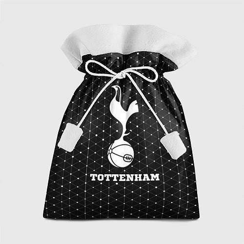 Подарочный мешок Tottenham sport на темном фоне / 3D-принт – фото 1