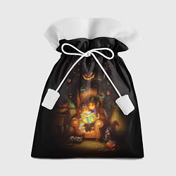 Мешок для подарков Book nightmares, цвет: 3D-принт