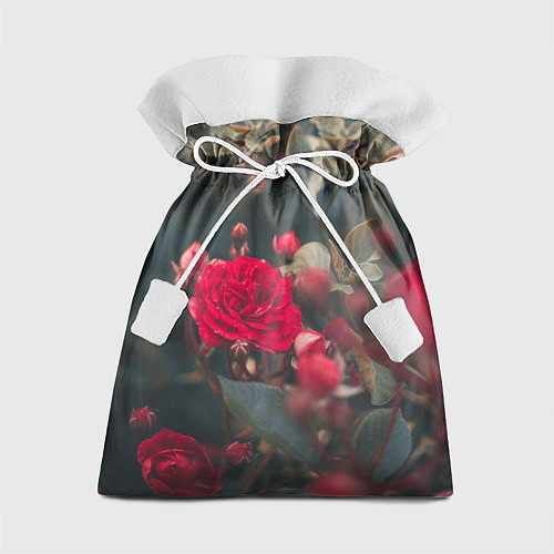 Подарочный мешок Красная дикая роза / 3D-принт – фото 1