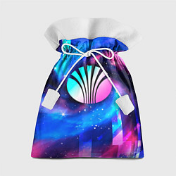 Мешок для подарков Daewoo неоновый космос, цвет: 3D-принт