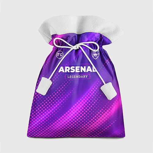 Подарочный мешок Arsenal legendary sport grunge / 3D-принт – фото 1